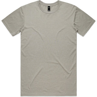AS Colour 5001 Staple Tee Light Grey - Front View | color:Light Grey|view:front