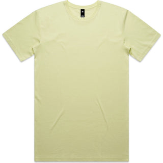 AS Colour 5001 Staple Tee Lime - Front View | color:Lime|view:front