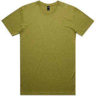 AS Colour 5001 Staple Tee Moss - Front View | color:Moss|view:front