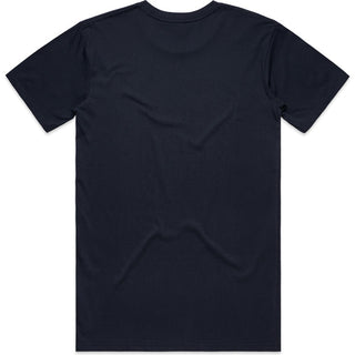 AS Colour 5001 Staple Tee Navy - Back View | color:Navy|view:back