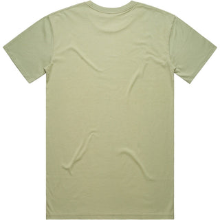 AS Colour 5001 Staple Tee Pistachio - Back View | color:Pistachio|view:back