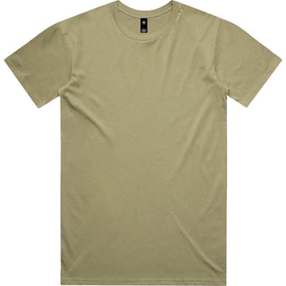 AS Colour 5001 Staple Tee Safari - Front View | color:Safari|view:front