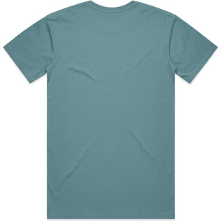 AS Colour 5001 Staple Tee Slate Blue - Back View | color:Slate Blue|view:back
