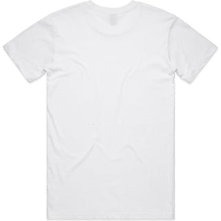 AS Colour 5001 Staple Tee White - Back View | color:White|view:back