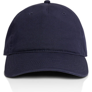 AS Colour 1132 Access Five Panel Cap - Front View | color:Midnight Blue|view:front