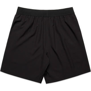 AS Colour 5621 Active Pro Shorts 18" - Back View | color:Black|view:back