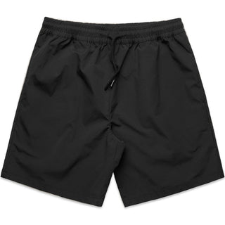 AS Colour 5924 Active Training Shorts 19" - Front View | color:Black|view:front