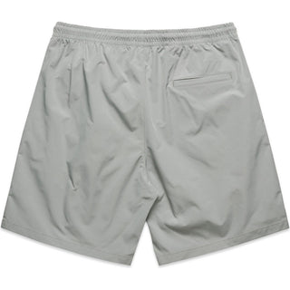 AS Colour 5924 Active Training Shorts 19" - Back View | color:Storm|view:back