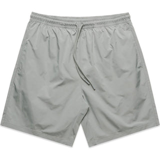 AS Colour 5924 Active Training Shorts 19" - Front View | color:Storm|view:front