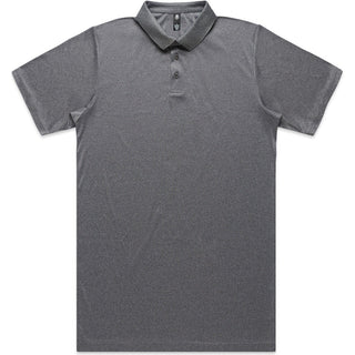 AS Colour 5425 Active Work Polo - Front View | color:Graphite|view:front