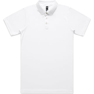 AS Colour 5425 Active Work Polo - Front View | color:White|view:front