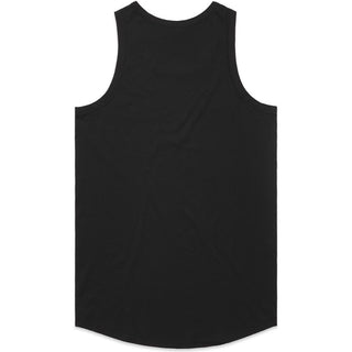 AS Colour 5004 Authentic Singlet - Back View | color:Black|view:back