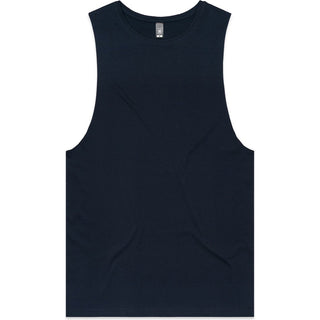 AS Colour 5025 Barnard Tank - Front View | color:Navy|view:front