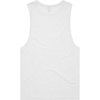 AS Colour 5025 Barnard Tank - Back View | color:White Marle|view:back