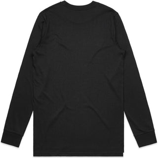 AS Colour 5029 Base L/S Tee - Back View | color:Black|view:back