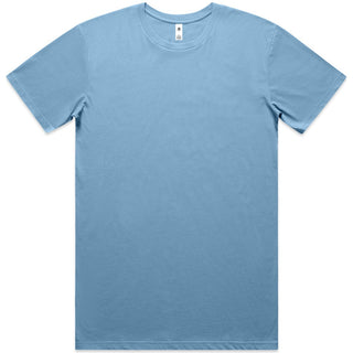 AS Colour 5051 Basic Tee - Front View | color:Carolina Blue|view:front