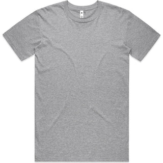 AS Colour 5051 Basic Tee - Front View | color:Grey Marle|view:front