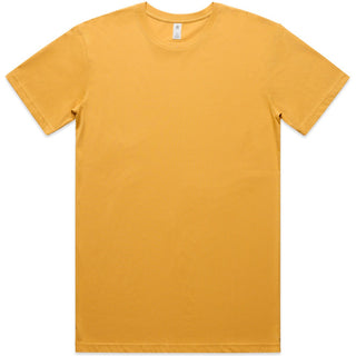 AS Colour 5051 Basic Tee - Front View | color:Mustard|view:front