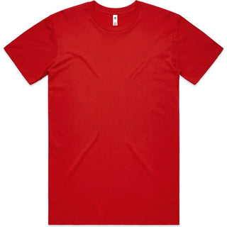 AS Colour 5051 Basic Tee - Front View | color:Red|view:front