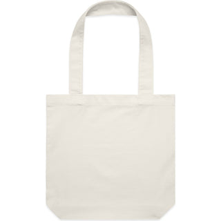 AS Colour 1007 Basic Tote - Front View | color:Cream|view:front