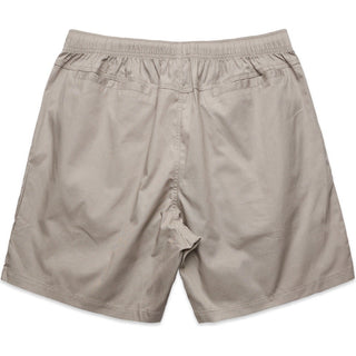 AS Colour 5903 Beach Shorts 17" - Back View | color:Mushroom|view:back