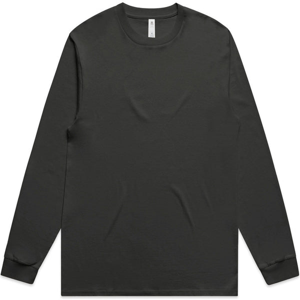 AS Colour Block L/S Tee | 5054 (Coal)