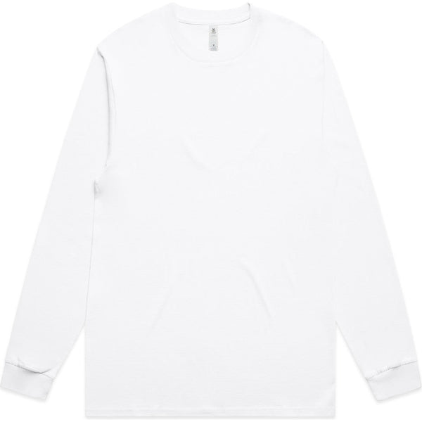 AS Colour Block L/S Tee | 5054 (White)
