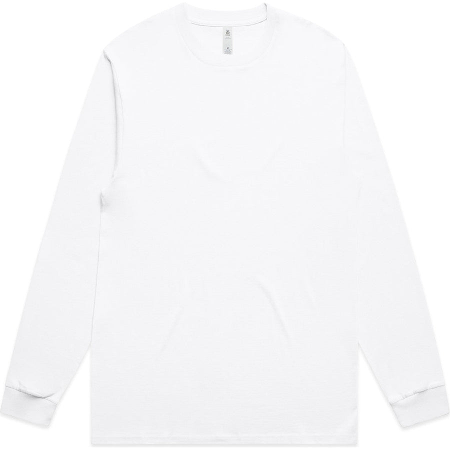AS Colour Block L/S Tee | 5054 (White)