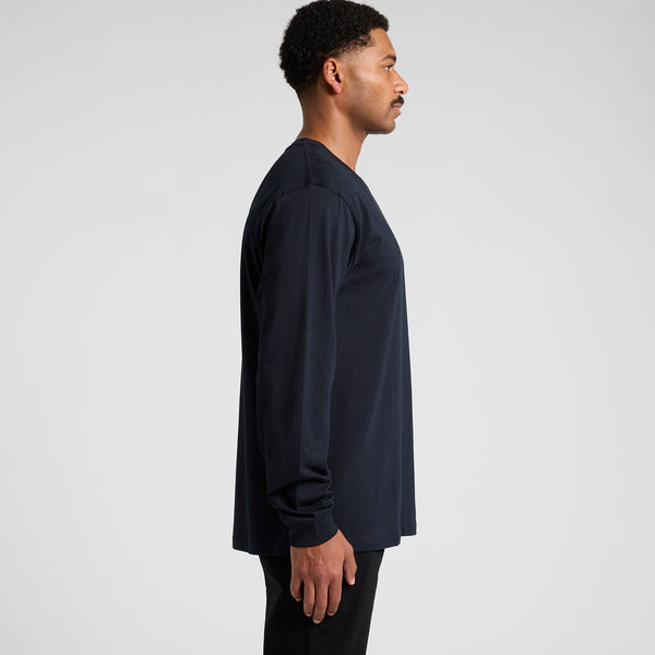 AS Colour Block L/S Tee | 5054 (Black)