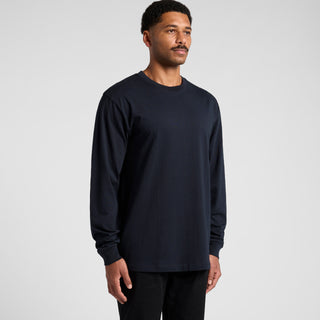 AS Colour Block L/S Tee | 5054 (Navy)