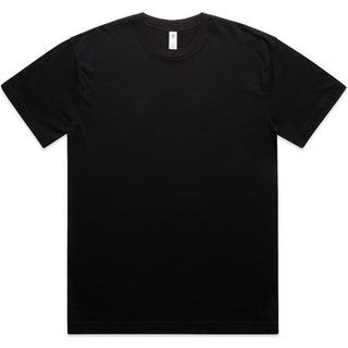 AS Colour 5052 Block Oversized Tee - Front View | color:Black|view:front