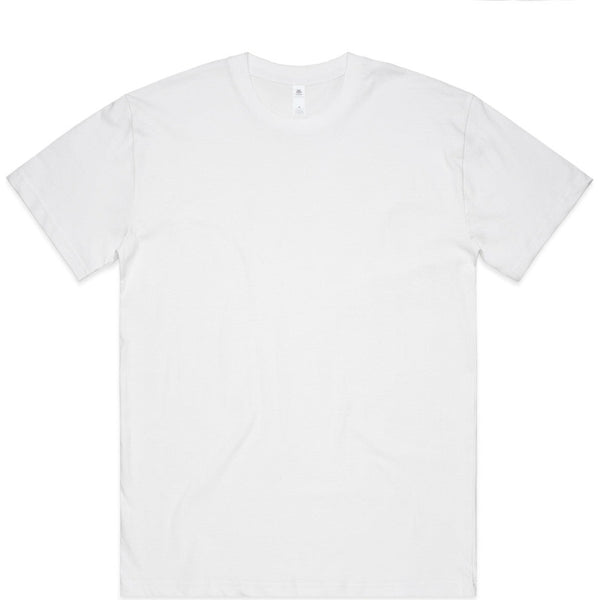 AS Colour Block Oversized Tee | 5052 (White)