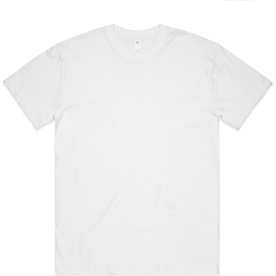 AS Colour Block Oversized Tee | 5052 (White)