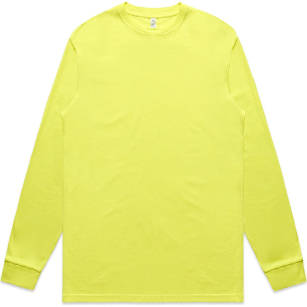AS Colour Block Safety L/S Tee | 5054F (Safety Yellow)
