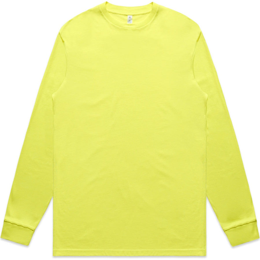 AS Colour Block Safety L/S Tee | 5054F (Safety Yellow)