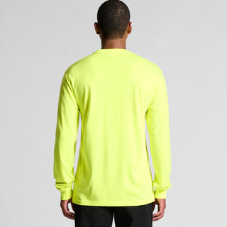 AS Colour Block Safety L/S Tee | 5054F (Safety Yellow)