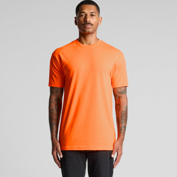 AS Colour Block Safety Tee | 5050F (Safety Pink)