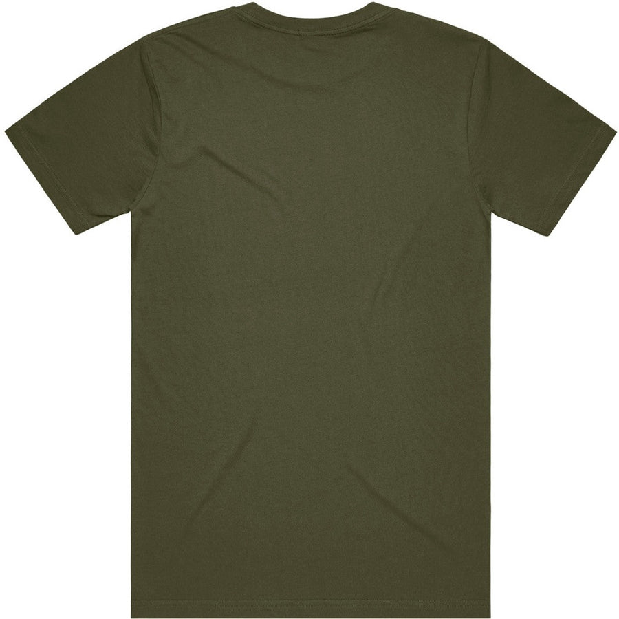 AS Colour Block Tubular Tee | 5050T (Army)