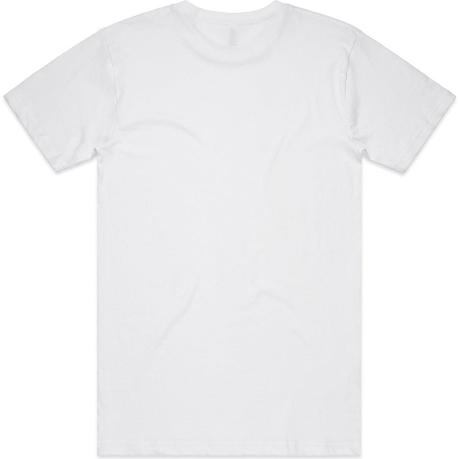 AS Colour Block Tubular Tee | 5050T (White)