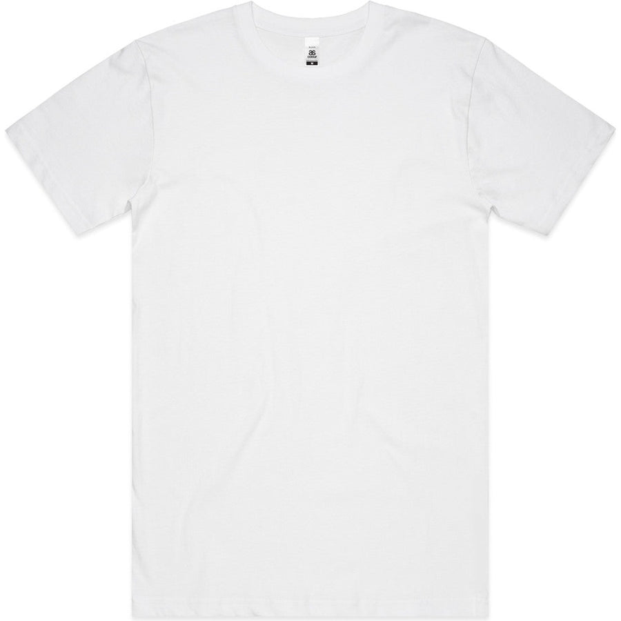 AS Colour Block Tubular Tee | 5050T (White)