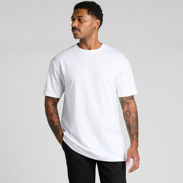 AS Colour Block Tubular Tee | 5050T (Grey Marle)