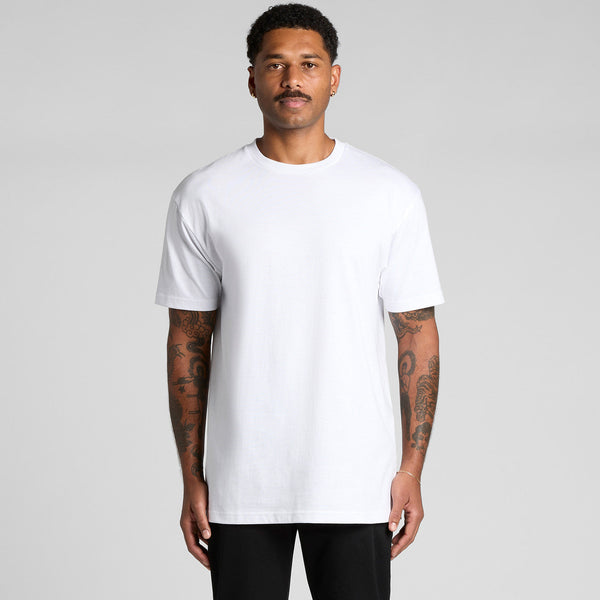 AS Colour Block Tubular Tee | 5050T (Grey Marle)