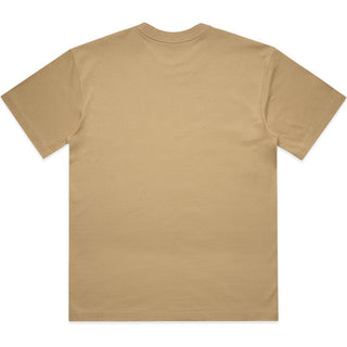 AS Colour 5030 Box Tee - Back View | color:Khaki|view:back
