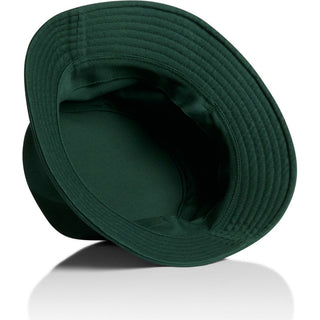 AS Colour 1117 Bucket Hat - Back View | color:Forest Green|view:back