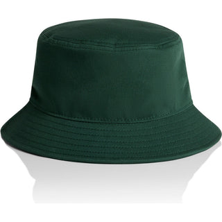 AS Colour 1117 Bucket Hat - Front View | color:Forest Green|view:front