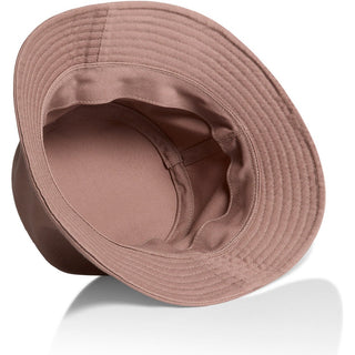 AS Colour 1117 Bucket Hat - Back View | color:Hazy Pink|view:back