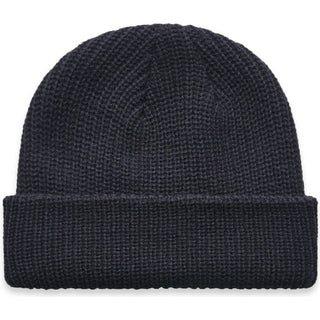 AS Colour 1120 Cable Beanie - Front View | color:Navy|view:front