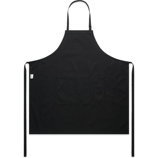 AS Colour 1080 Canvas Apron - Back View | color:Black|view:back