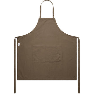 AS Colour 1080 Canvas Apron - Back View | color:Walnut|view:back