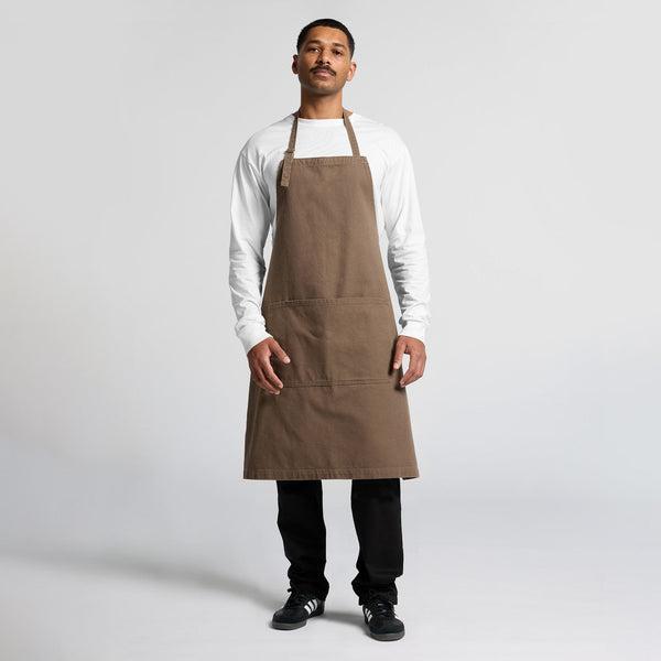 AS Colour Canvas Apron | 1080 (Walnut)